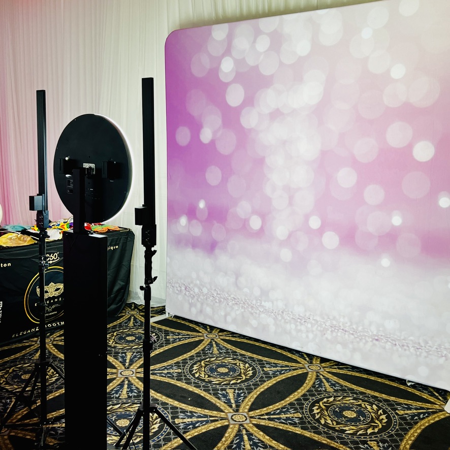 Photobooth 360 para eventos corporativos en la Rive-Sud durante un evento en el Gran Montreal