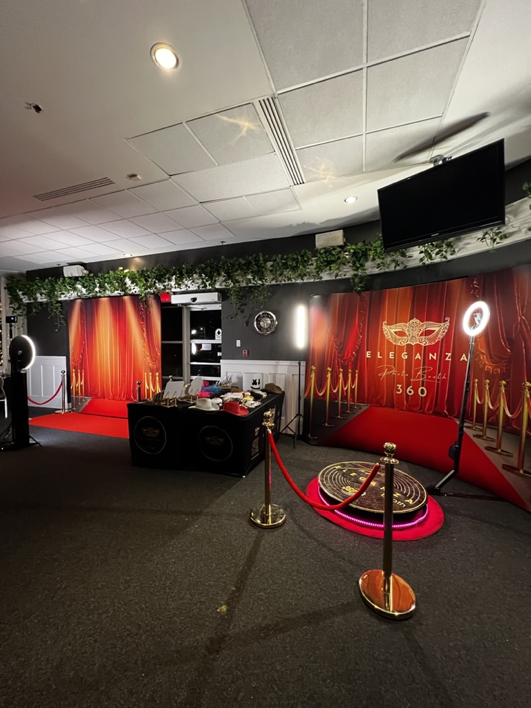 Double photobooth corporatif au Club de Golf de la Vallée des Forts lors d’un événement dans le Grand Montréal