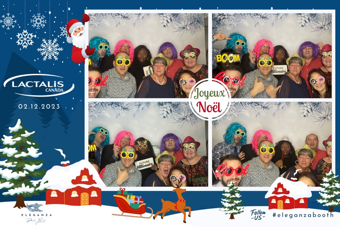 Photobooth corporativo en Hotel Montreal Metropolitan durante un evento en el Gran Montreal