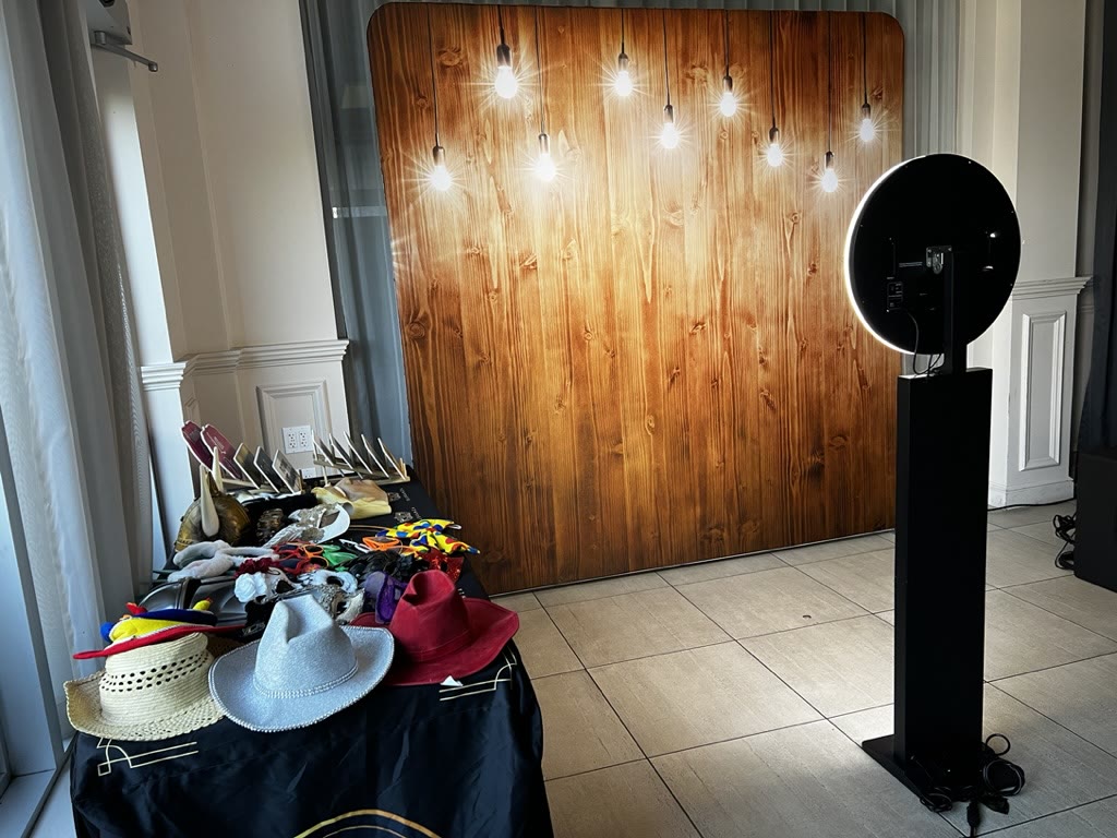 Renta de photobooth en Plaza Rive-Sud durante un evento en el Gran Montreal