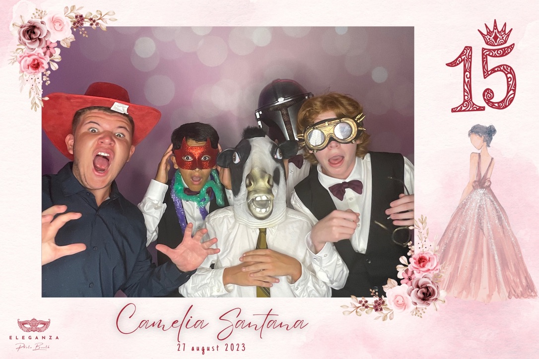 Renta de photobooth en Roma Réceptions, Montreal durante un evento en el Gran Montreal