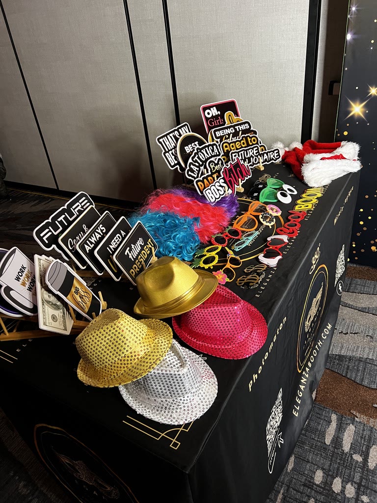 Corporate Photo Booth at Sheraton Laval at a real event in Greater Montreal